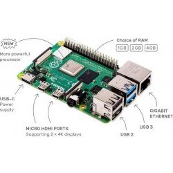 Мікрокомп'ютер Raspberry Pi 4 Model B 3GB