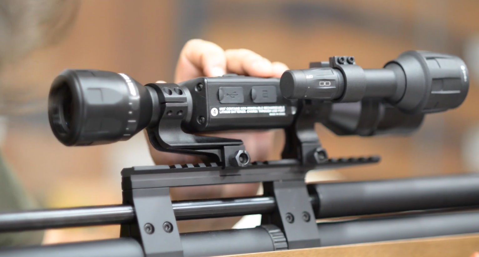 Приціл нічного бачення ATN X-Sight LTV 3-9X на мисливській гвинтівці