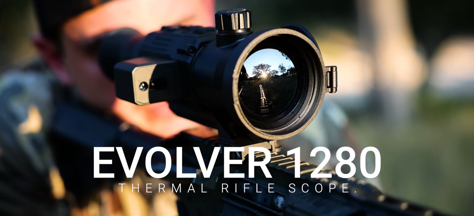 Общий вид тепловизионного прицела AGM EVOLVER LRF 1280