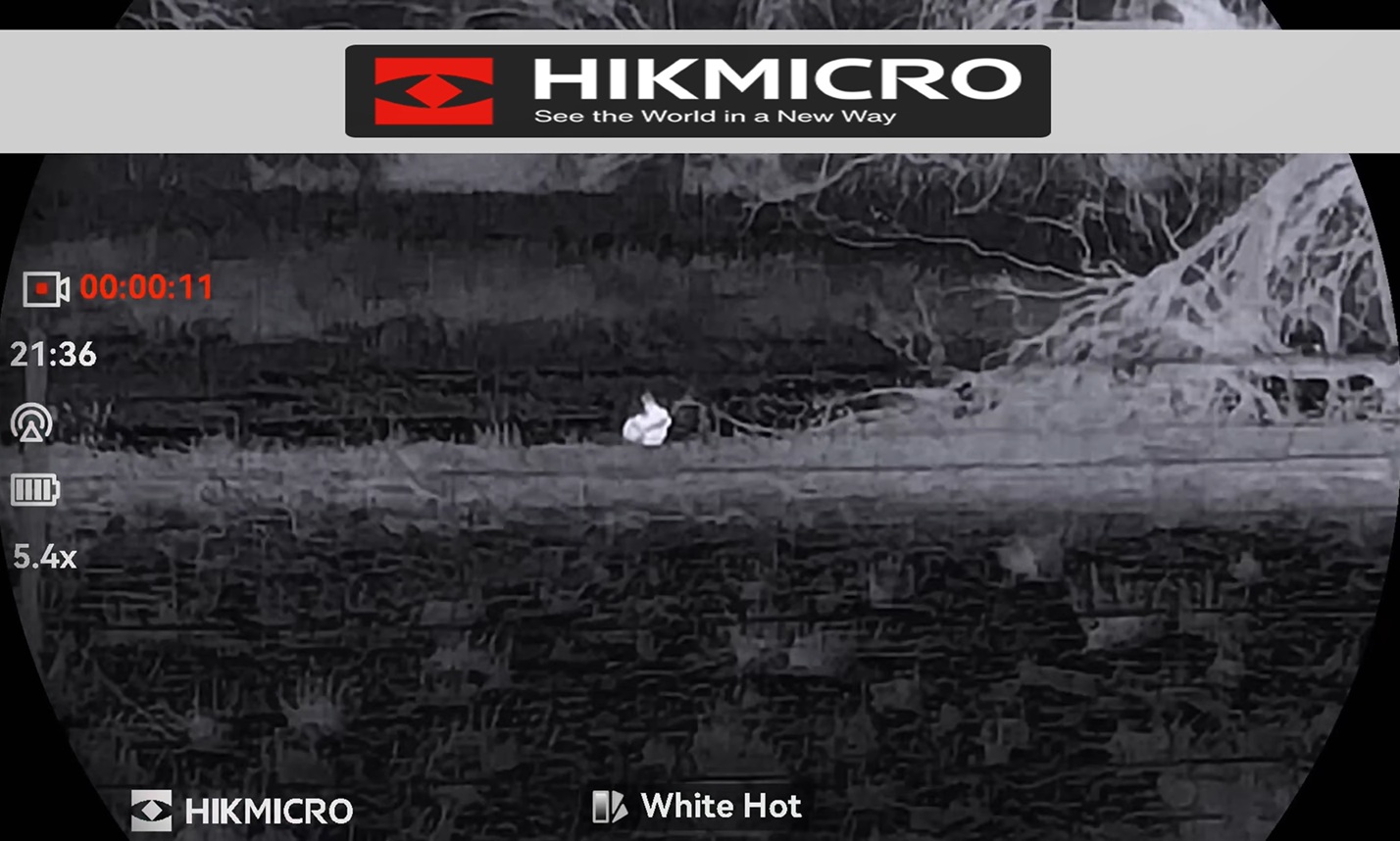 Тепловізійний монокуляр HikMicro FALCON FQ50 2.0 під час нічного пошуку