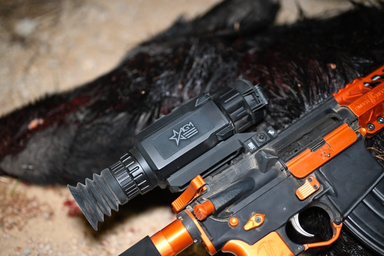 Тепловизионный прицел AGM RATTLER V3 LRF 35-384 с лазерным дальномером