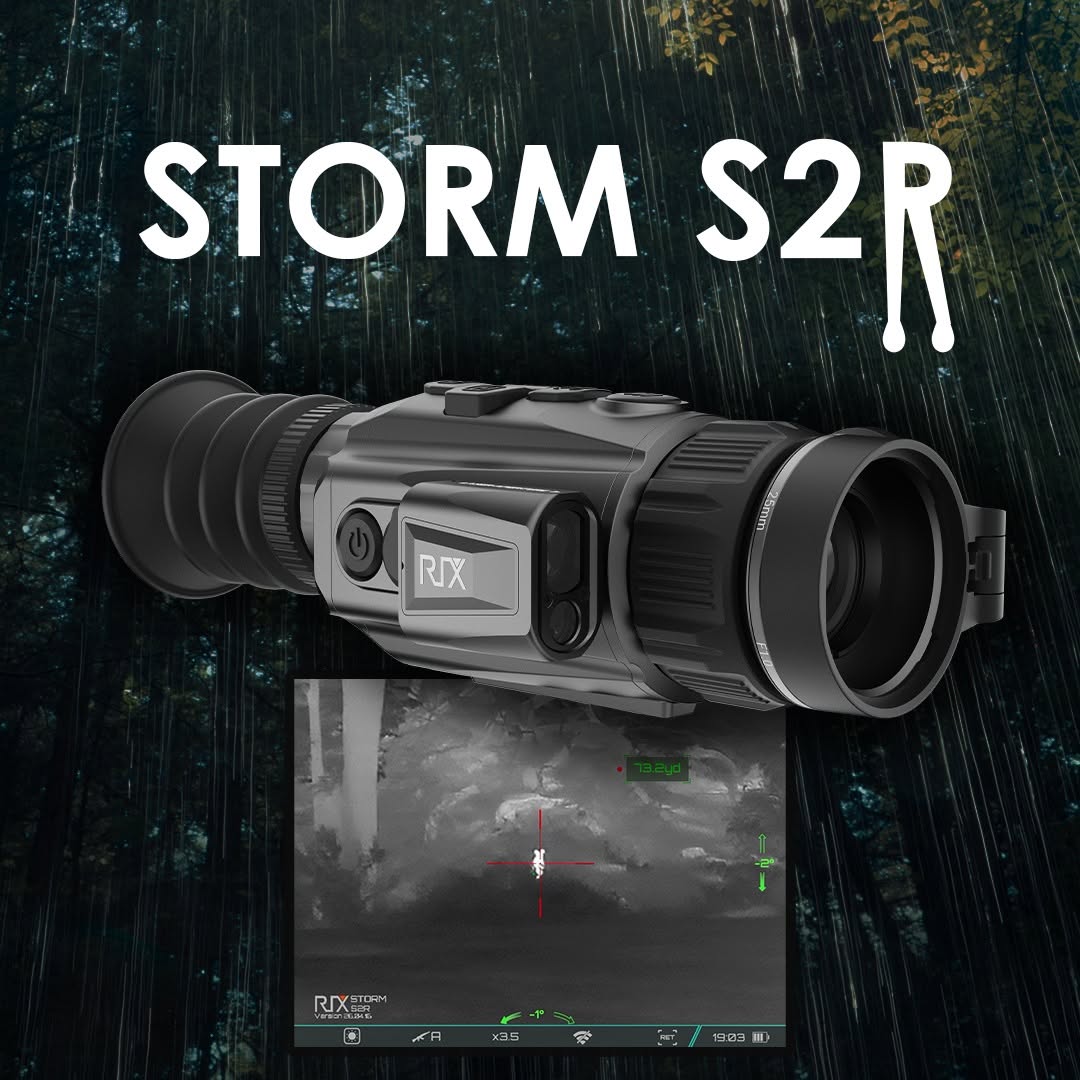Интерфейс и прицельные сетки Rix Storm S2R в режиме обнаружения