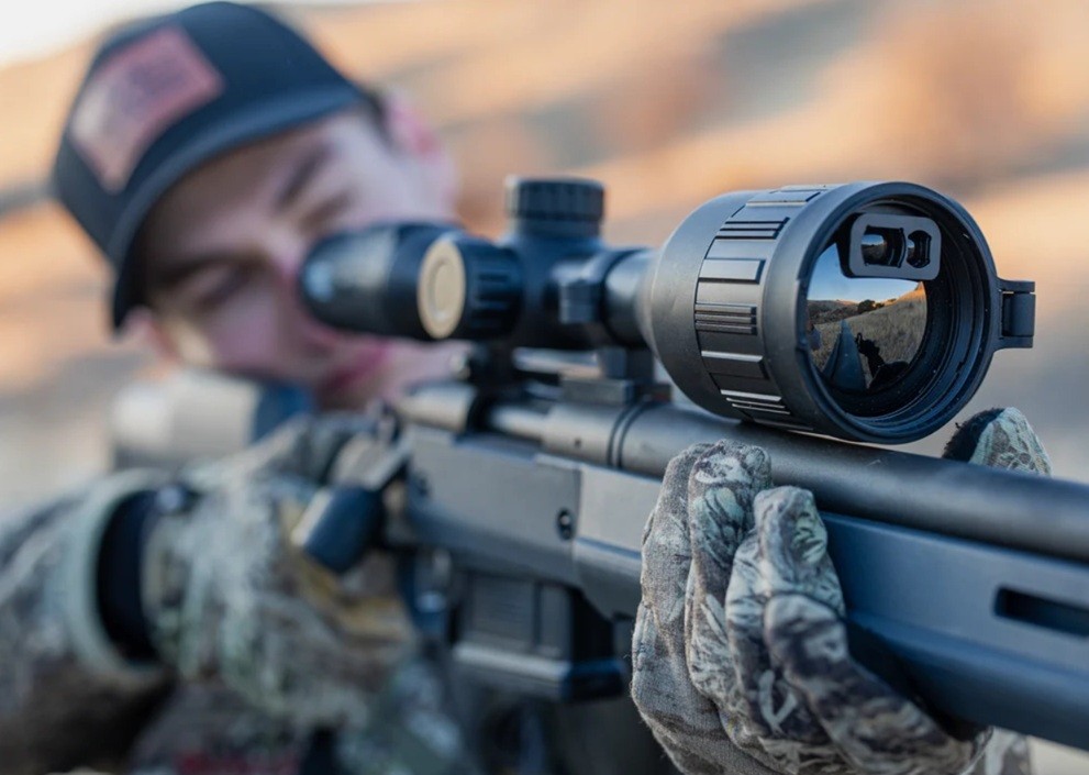 Тепловизионный прицел AGM Adder V2 LRF 50-640 с дальномером