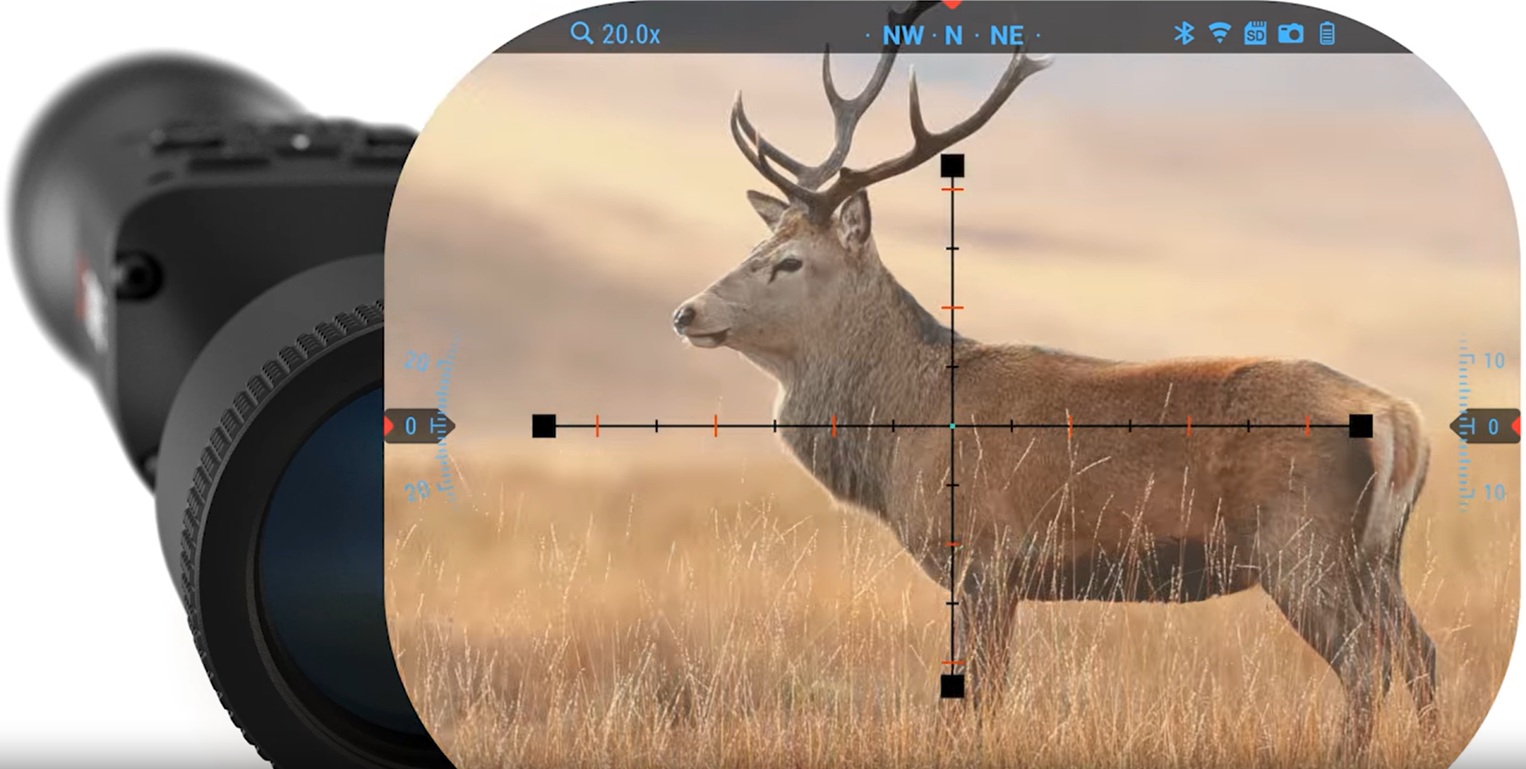 Прицел ATN X-Sight 5 LRF 5-25x со встроенным лазерным дальномером