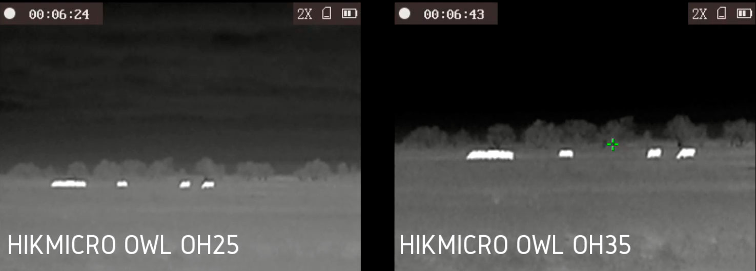 Тепловизор HikMicro OWL OH35 дальность обнаружения 320 метров, влажность 85%, температура +3