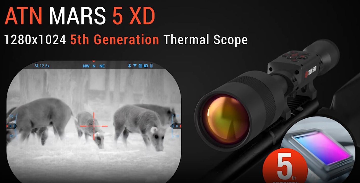 Тепловизионный прицел ATN MARS 5 XD LRF 2-20X