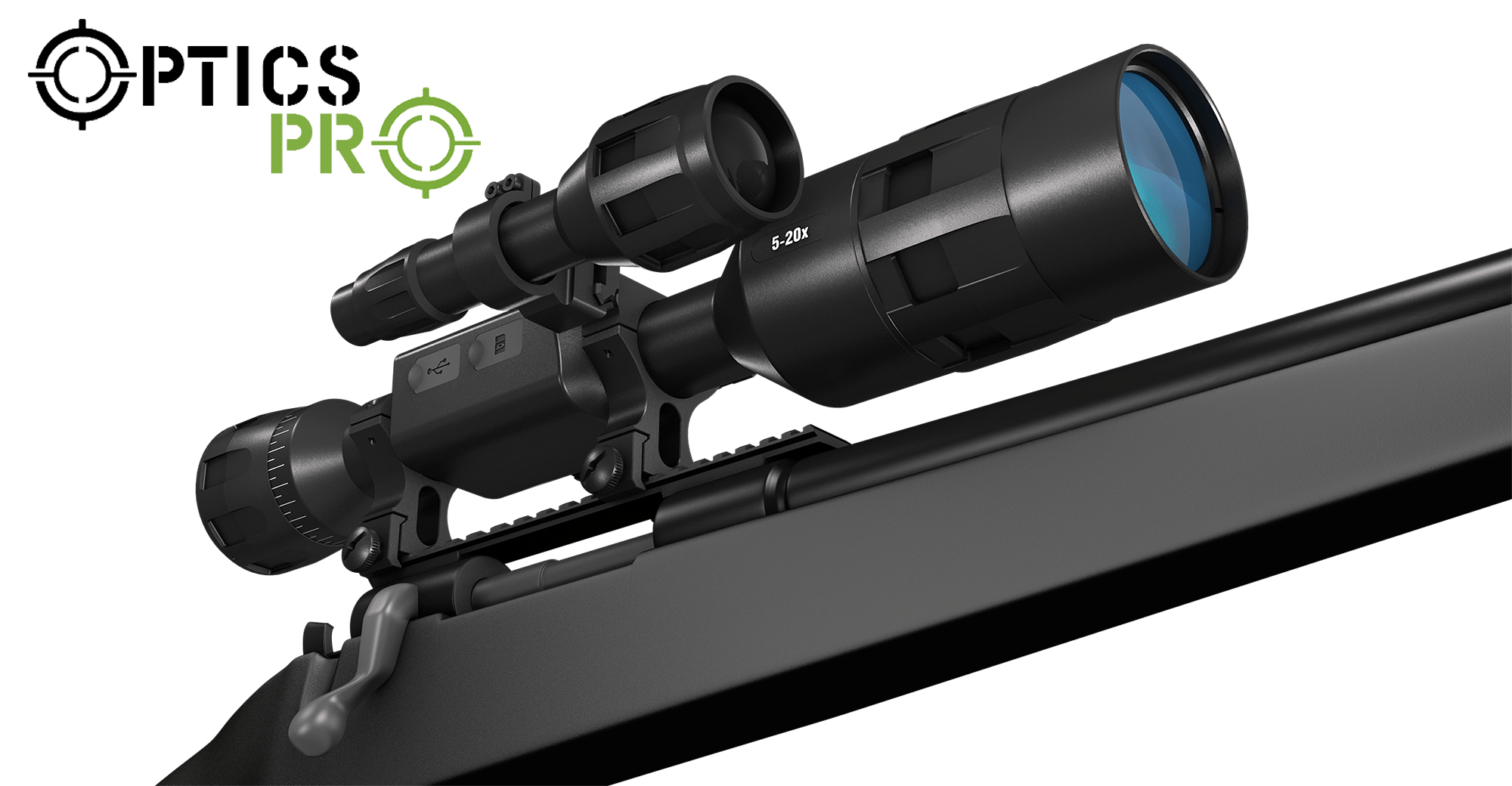 Цифровий приціл нічного бачення ATN X-SIGHT 4K PRO 5-20X