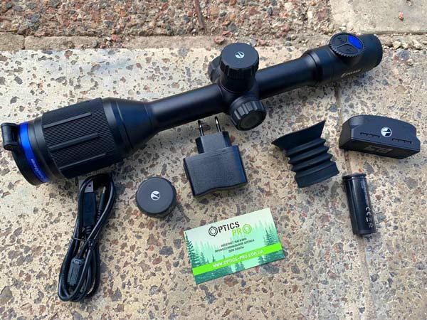 Pulsar Thermion 2 XQ 50 - комплект поставки